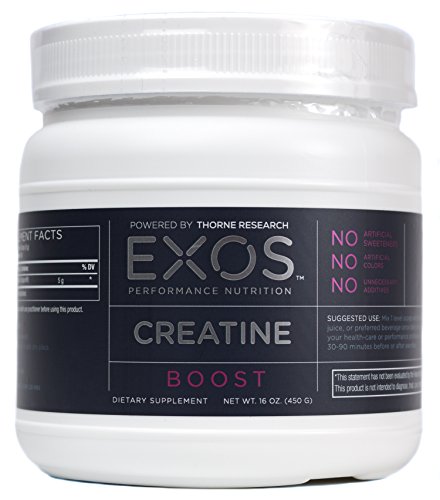 EXOS Performance Nutrition - Creatine Powder - Support for Physical Endurance - NSF Certified for Sport® - 90 Servings EXOS Performance Nutrition - Creatine Powder - Support for Physical Endurance - NSF Certified for Sport® - 90 Servings