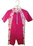 Sunwise SPF 50+ Swimsuit (Pink Floral)-4T Sunwise SPF 50+ Swimsuit (Pink Floral)-4T