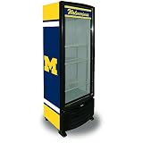 Michigan Wolverines 11 ft Glass Door Refrigerator from Scoolers