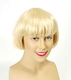 China Doll Wig (with fringe) - Blonde