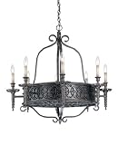 Savoy House Chandeliers 1 1533 8 72 8 Light Chandelier Rustic Bronze Finish
