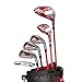 Nike Golf Kid's VRS 7-Piece Step 2 Golf Club Set, Right Hand, DR, 4, 7, 9, SW, PT