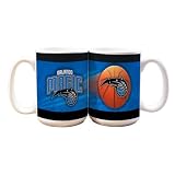 NBA Orlando Magic 2 Pack 15oz White SportsBall Mug