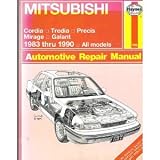 Mitsubishi Automotive Repair Manual: Cordia, Tredia, Precis, Mirage, Galant, 1983 Thru 1990, All Models