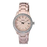Fossil Women's ES2976 Quartz Rose Dial Aluminum Watch