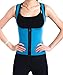 Mansy Women's Slimming Neoprene Vest Hot Sweat Shirt Body Shapers for Weight Loss,XXX-Large,Blue