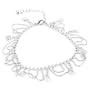 Crystal Heart Dangle Charms Chain Anklet Ankle Bracelet HOT