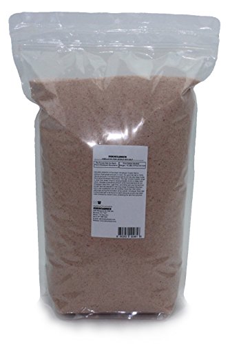 IndusClassic® Kosher Pure Natural Halall Unprocessed Himalayan Edible Pink Cooking Fine Grain Salt (10 Pound Fine Grain)