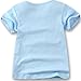 Ajiduo Kids Little Baby Toddler Girls Short Sleeve Tops T-Shirts 1-6 T