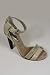 Dolce &amp; Gabbana Shoes Cream Snake Leather and Suede CO7657 Size 5 and 5.5
