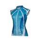 Descente Womens Cycling Spirit Sleeveless Jersey, Caribbean Blue, Small