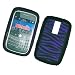 RIM Blackberry Bold 9000 Laser Skin Case Rubber Silicone Protector Image Cove...