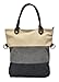 Gootium 31245 Canvas Genuine Leather Vintage Shoulder Tote Bag