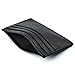 Sandistore Mens Slim Credit Card Holder Mini Wallet ID Case Purse Bag Pouch (Black)