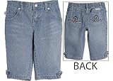 Bongo Denim Skimmers with Bow Detail