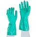 Ansell Sol-Vex 37-145 Nitrile Glove, Chemical Resistant, Straight Cuff, 13" Length, 11 mils Thick