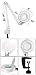 5x Lamp Magnifier Diopter Magnifying Facial Tabletop