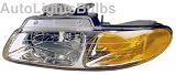 1996-1997 (96 97) Chrysler Town & Country Headlight Assembly // 1996-1999 (1997 1998) / 96-99 (97 98) Dodge Caravan Headlight Assembly // 1996-1999 (1997 1998) / 96-99 (97 98) Plymouth Voyager Headlight Assembly Driver Side - DOT Certified