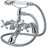 Traditional Bathroom Chrome Bath Shower Mixer Tap with kit