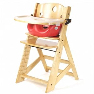 Keekaroo Height Right High Chair, Infant Insert and Tray Combo