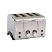 Toastmaster 4 Slice S.S. Extra Wide Slots Chrome Case Toaster