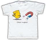 Chick magnet - Funny Toddler & Kids T-shirt by Funny Tots