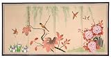 Asian D�cor & Gifts - 36 x 72 Birds on Tree Chinese Brush Art Oriental Wall Screen Painting