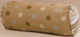 Short Latte Dot Bolster Pillow