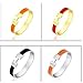 Gotomore 2015 Summer Popular Stylish Stainless Steel Anti-allergic H-shaped Buckle Bracelet Bangle -Gold + Pink/Purple