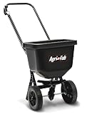 LawnCrafter by Agri-Fab 45-0409 50-Pound Push Broadcast Spreader