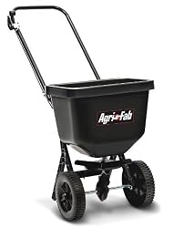 LawnCrafter by Agri-Fab 45-0409 50-Pound Push Broadcast Spreader