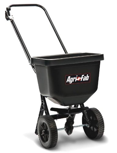 LawnCrafter by Agri-Fab 45-0409 50-Pound Push Broadcast Spreader
