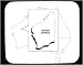 Decorated Mouse Pad with map, Western, Australia, country, nation, sketch