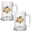 Baltimore Orioles 2pc 15oz Glass Tankard Set- Primary Logo MLB Baseball