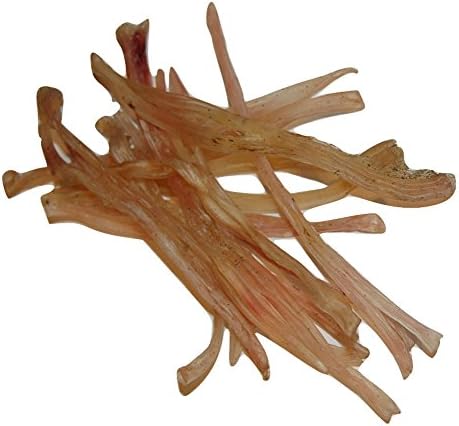 Beef Tendons for Dogs 25 Pack Chews for Medium and Larger Dogs, 5-9 Inches - USDA/FDA Approved by Divine K9