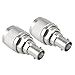 uxcell® N Male Crimp to BNC Female RF Coaxial Cable Adapter 2 Pcs