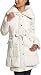 Nine West Women's Nylon Snap Front Jacket, Cream, Medium