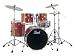 Pearl Vision VSX825P/C444 Shell Pack, Orange Sparkle (Cymbals and Hardware Not Included)