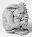 Cast Stone IMPISH IGOR GARGOYLE Garden Sculpture GOTHIC Statue
