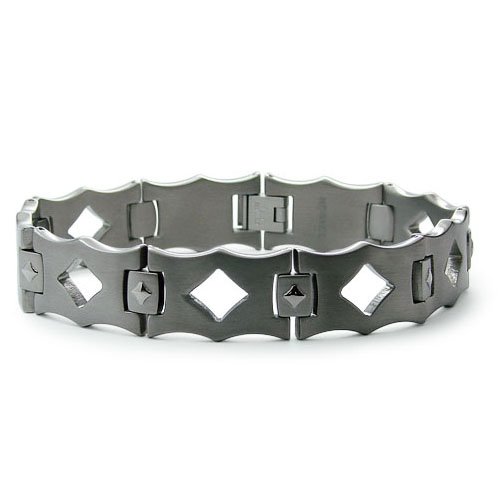 Titanium Men’s Link Bracelet 8.5 Inches