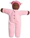 Fair Trade Baby Doll - Light Pink Outfit