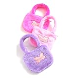 Girls Light Pink Butterfly Princess Fluffy Bag TF437