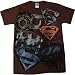 Search : Batman, Green Lantern, & Superman DC Comics Rusted Logos Mens T-Shirt