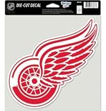 Detroit Red Wings 8x8 COLOR Die Cut Window Decal
