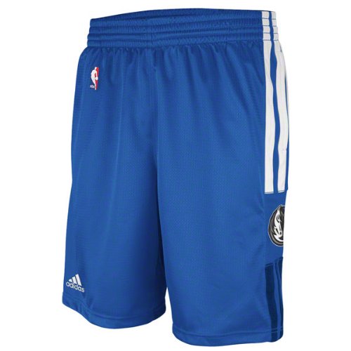 Dallas Mavericks Blue 2011-2012 On-Court Pre-Game Warm-Up Shorts