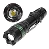 Super Bright Cree Q5 LED Flashlight torch 900 Lumens 7W Zoomable Torch