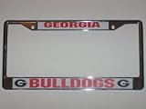 GEORGIA BULLDOGS Durable Metal LICENSE PLATE FRAME