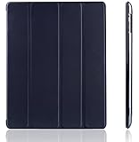 JETech Gold Slim-Fit Folio Smart Back Case for Apple iPad 4 & 3 (3rd and 4th Generation with Retina Display) / iPad 2, Black