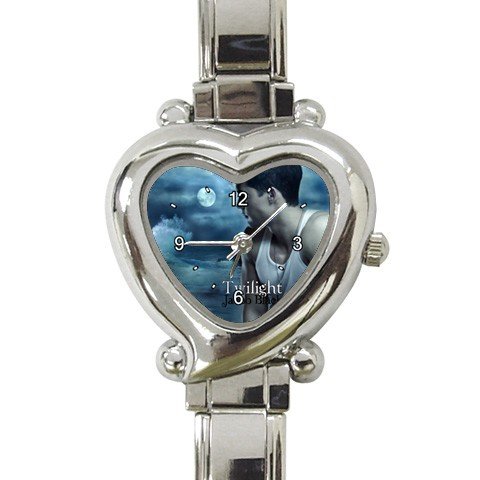 Heart Italian Charm Watch of Twilight Jacob Black at the Beach