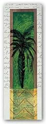Green Palm II by Rosa Solano 9"x27.5" Art Print Poster